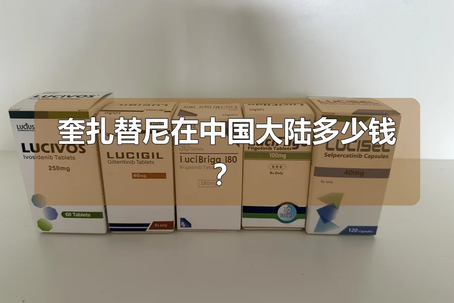 奎扎替尼在中国大陆多少钱？